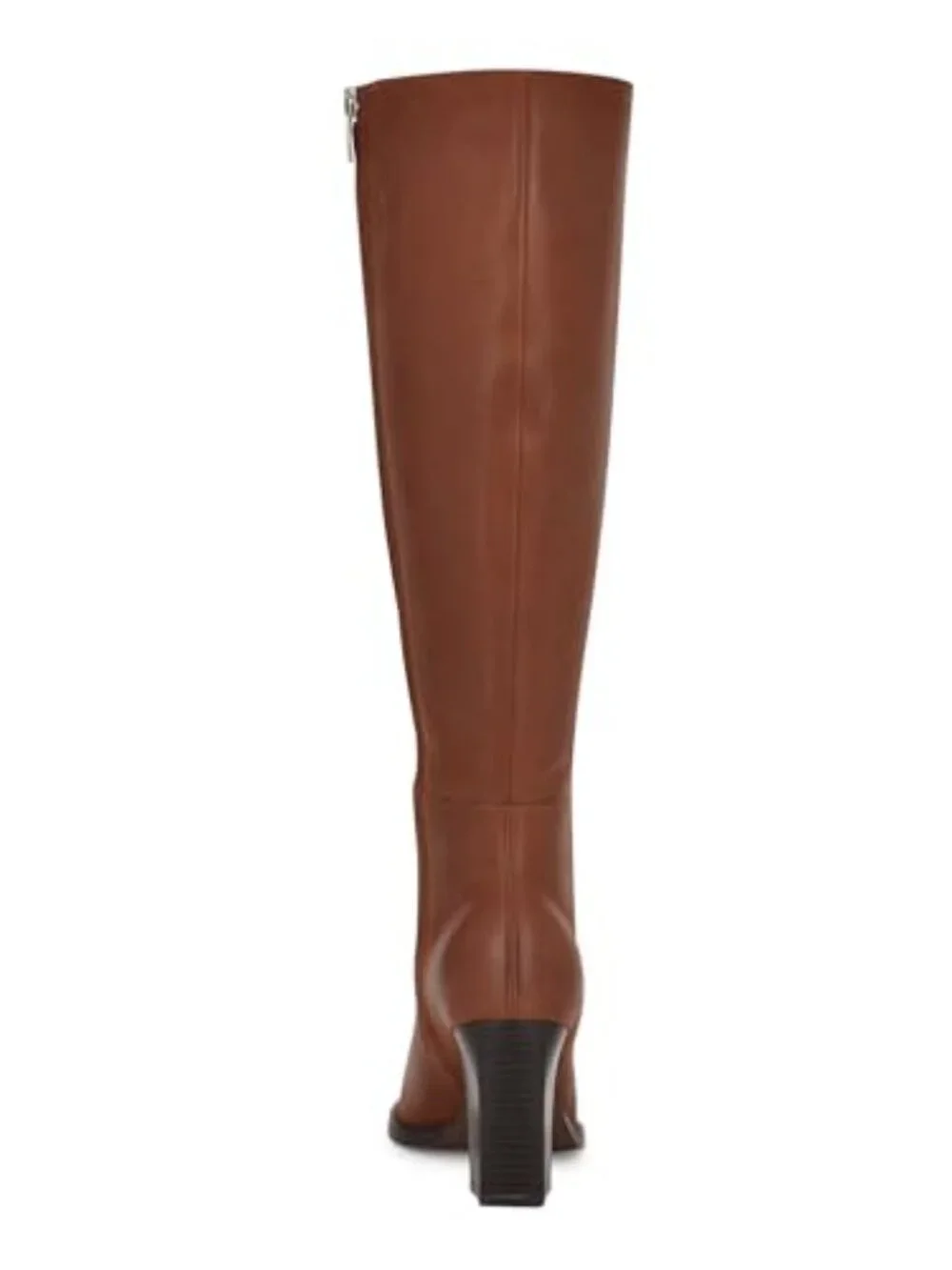 Nine West Zazz Leather Knee High Boots Natural Size 9 M NWT